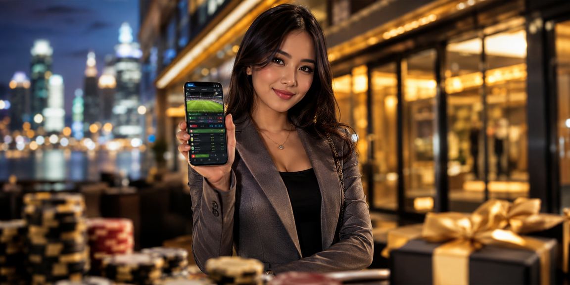 Aplikasi kasino Malaysia di telefon bimbit menunjukkan meja roulette digital yang selamat dan terenkripsi