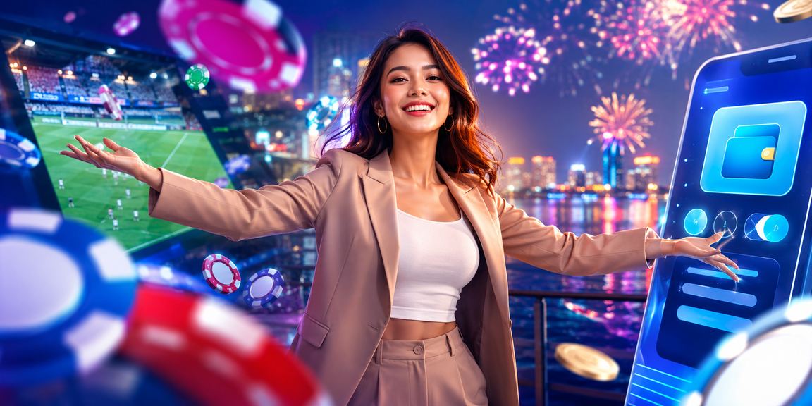 Suasana hiburan kasino Malaysia yang mewah dengan tawaran bonus selamat datang eksklusif untuk ahli baharu